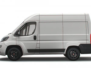 fiat ducato van l1h2 2022 3D Model