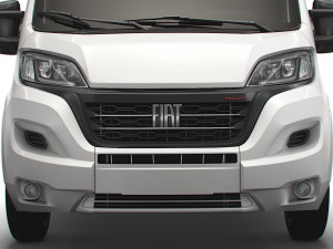 fiat ducato van l1h2 2022 Modelo 3D