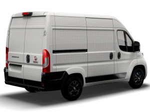 fiat ducato van l1h2 2022 Modelo 3D