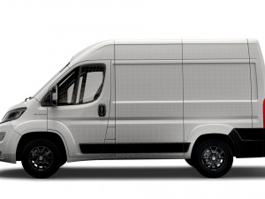 fiat ducato van l1h2 2022 Modelo 3D