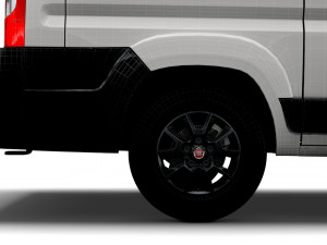 fiat ducato van l1h2 2022 Modelo 3D
