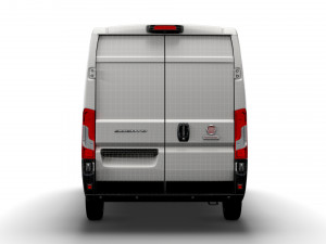 fiat ducato van l1h2 2022 Modelo 3D