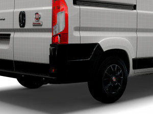 fiat ducato van l1h2 2022 Modelo 3D
