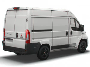 fiat e ducato van l1h2 2022 3D Model