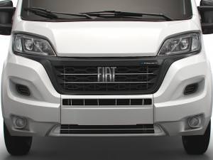 fiat e ducato van l1h2 2022 3D Model