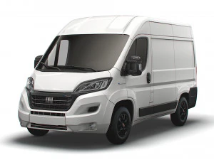 fiat e ducato van l1h2 2022 3D Model