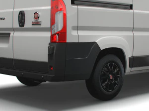 fiat e ducato van l1h2 2022 3D Model