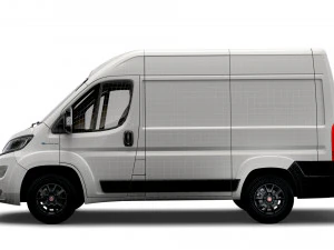 fiat e ducato van l1h2 2022 3D Model