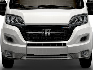 fiat e ducato van l1h2 2022 3D Model