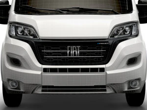 fiat e ducato van l1h2 2022 3D Model