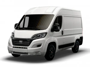 fiat e ducato van l1h2 2022 3D Model