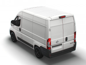 opel movano van l1h2 2022 3D Model