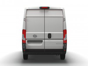 opel movano van l1h2 2022 3D Model
