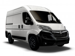 opel movano van l1h2 2022 3D Model