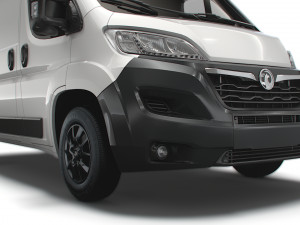 vauxhall movano van l1h2 2022 3D Model