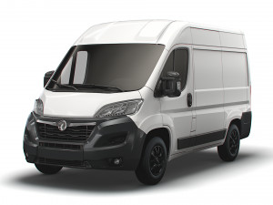 vauxhall movano van l1h2 2022 3D Model