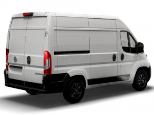 vauxhall movano van l1h2 2022 3D Model