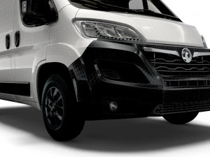 vauxhall movano van l1h2 2022 3D Model