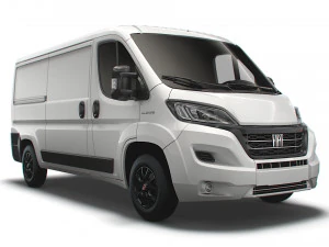 fiat ducato van l2h1 2022 Modelo 3D