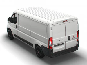 fiat ducato van l2h1 2022 3D Model
