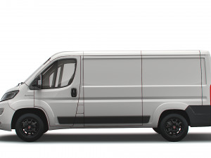 fiat ducato van l2h1 2022 3D मॉडल