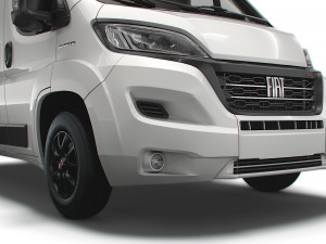 fiat ducato van l2h1 2022 3D मॉडल