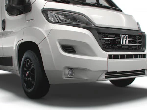 fiat ducato van l2h1 2022 3D Model