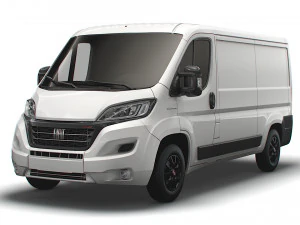 fiat ducato van l2h1 2022 3D Model