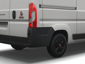 fiat ducato van l2h1 2022 3D Model