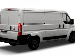 fiat ducato van l2h1 2022 3D Model