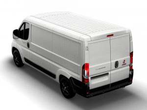 fiat ducato van l2h1 2022 3D Model