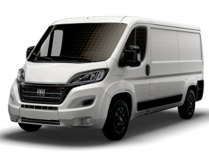 fiat ducato van l2h1 2022 3D मॉडल