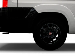 fiat ducato van l2h1 2022 3D Model