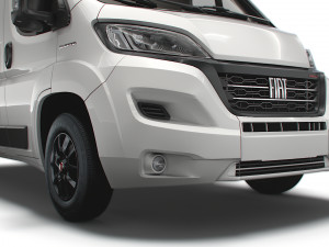 fiat ducato van l2h2 2022 Modelo 3D