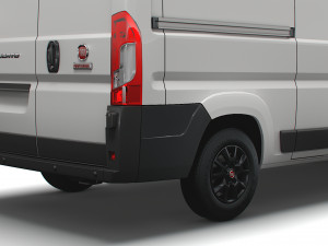 fiat ducato van l2h2 2022 Modelo 3D