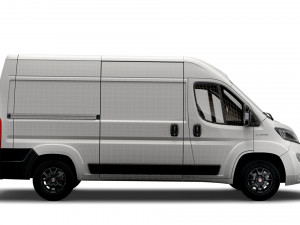 fiat ducato van l2h2 2022 Modelo 3D