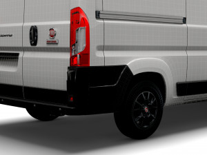 fiat ducato van l2h2 2022 Modelo 3D