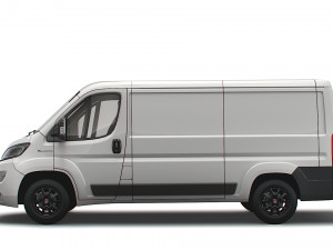 fiat e ducato van l2h1 2022 Modelo 3D