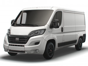 fiat e ducato van l2h1 2022 Modelo 3D