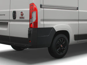 fiat e ducato van l2h1 2022 3D Model