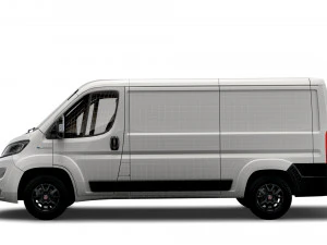 fiat e ducato van l2h1 2022 3D Model