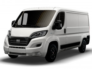 fiat e ducato van l2h1 2022 Modelo 3D