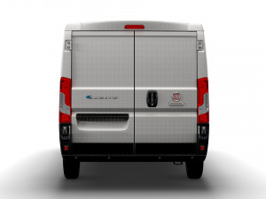 fiat e ducato van l2h1 2022 Modelo 3D