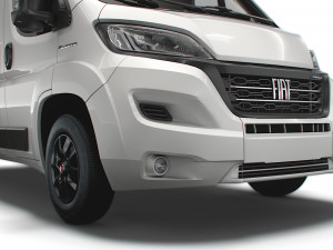 fiat e ducato van l2h2 2022 3D Модель