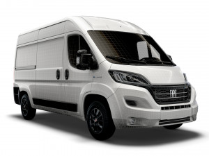 fiat e ducato van l2h2 2022 3D Модель