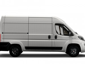 fiat e ducato van l2h2 2022 3D Модель