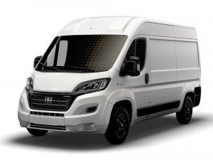 fiat e ducato van l2h2 2022 3D Модель