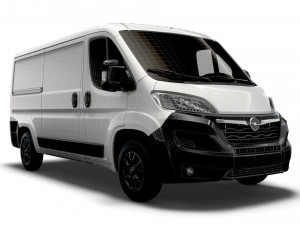 opel movano van l2h1 2022 3D-Modell