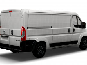 opel movano van l2h1 2022 3D-Modell