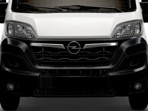 opel movano van l2h1 2022 3D-Modell
